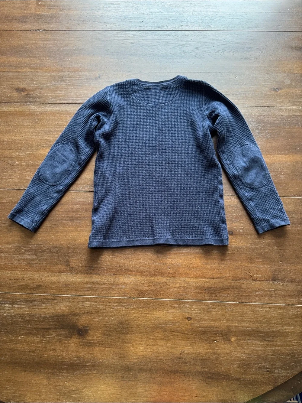 Size 6 Vince waffle knit navy sweatshirt